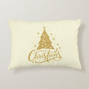 Merry Christmas Accent Pillow