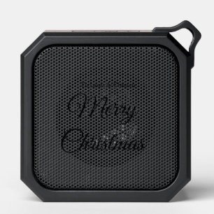 Merry Christmas add name text custom family gift Bluetooth Speaker