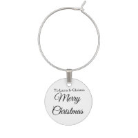 Merry Christmas add name text custom family gift