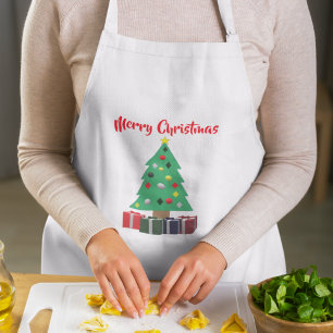 Merry Christmas Adult Apron