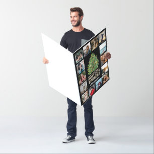 Merry Christmas and 35th Happy Birthday Photo Card