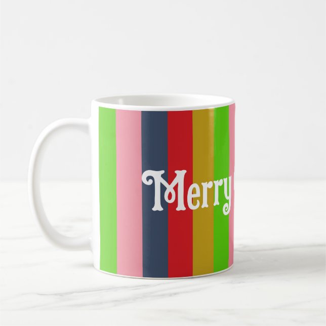 Merry Christmas and a Happy New Year! Coffee Mug (Left)