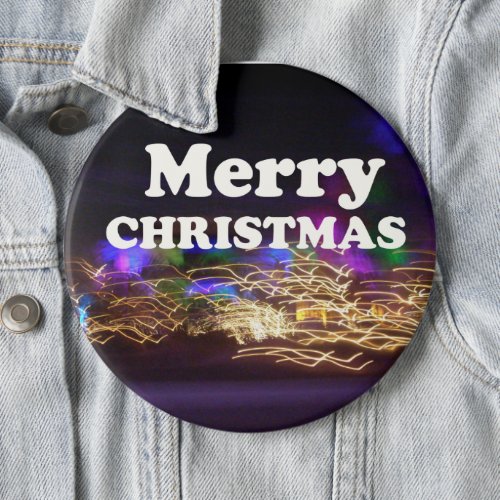 Merry Christmas and a Happy New year greetings Button
