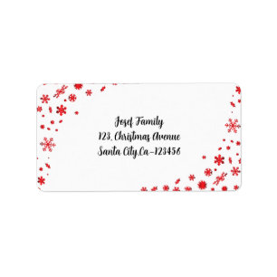 Merry Christmas and a Happy New Year! Label