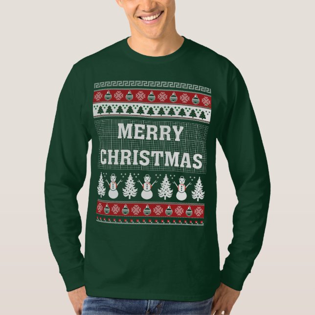 Merry Christmas and a Happy New Year! T-Shirt (Front)