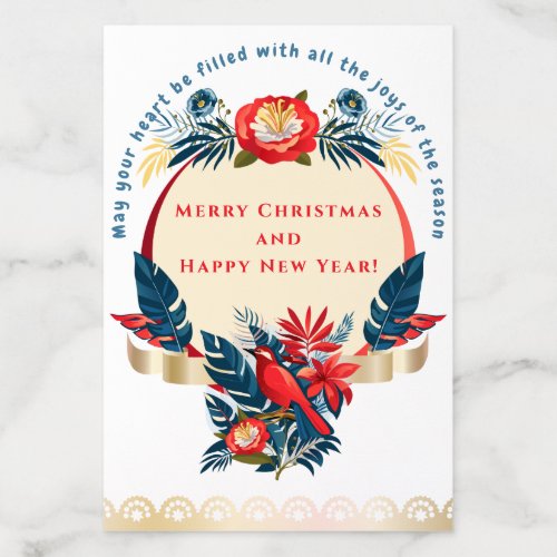Merry Christmas and Happy New Year! 20XX Blue Bird