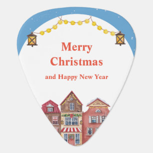Merry Christmas and Happy New Year Best Standard Guitar Pick
