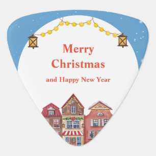 Merry Christmas and Happy New Year Best Triangle Guitar Pick
