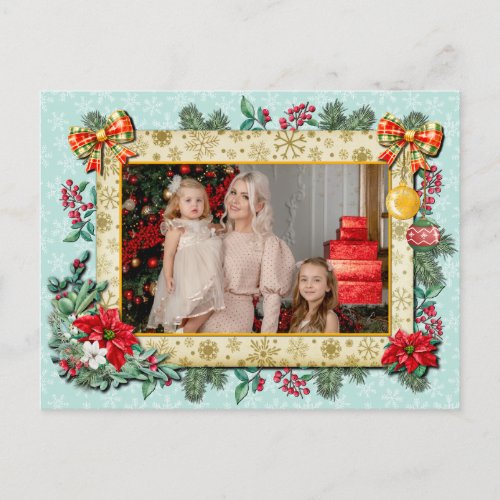 Merry Christmas and Happy New Year By Love Holiday Postcard