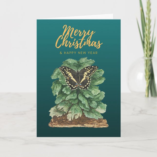 Merry Christmas and Happy New Year  Card (Front)