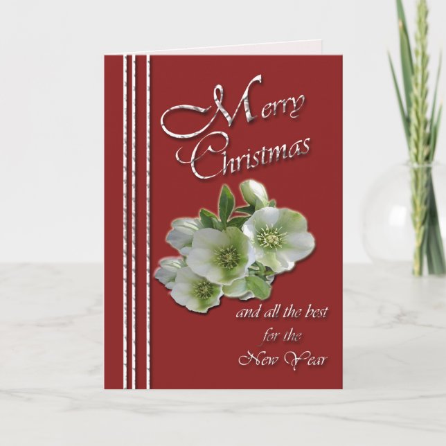 Merry Christmas and Happy New Year Card (Front)