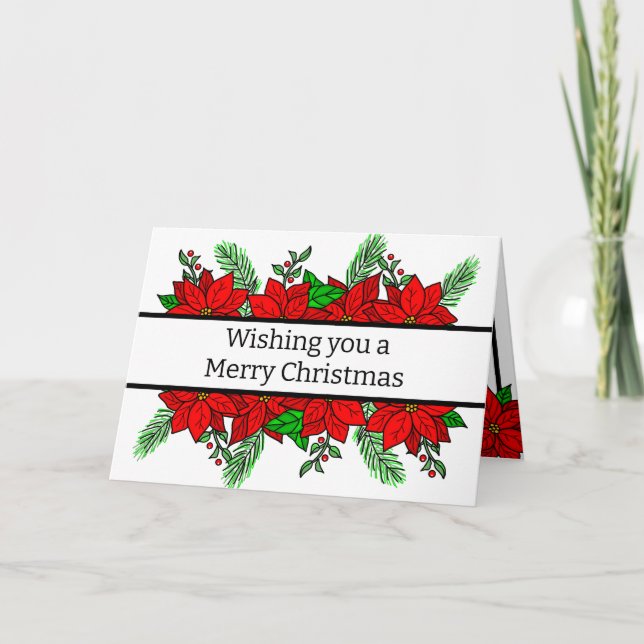 Merry Christmas and Happy New Year Card (Front)