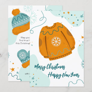Merry Christmas and Happy New Year  Card