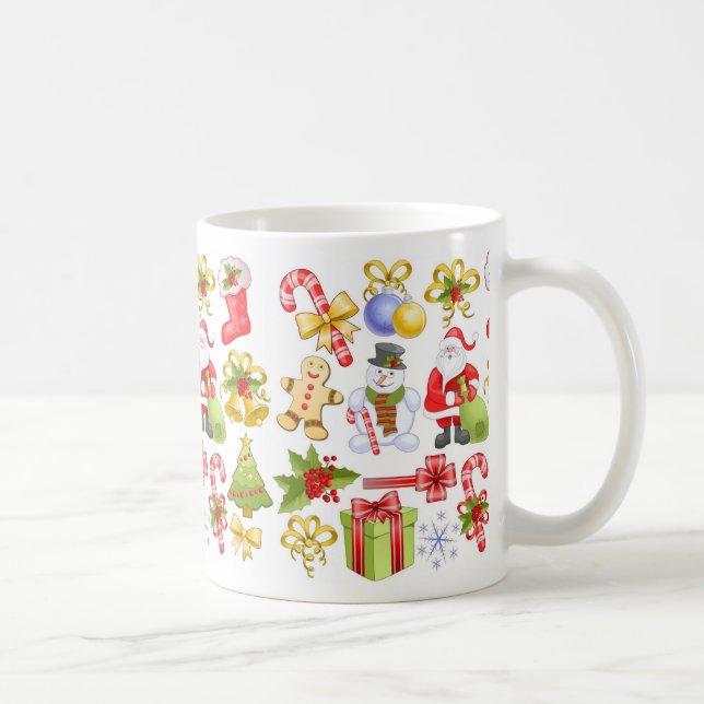 merry christmas and happy new year coffee mug (Right)