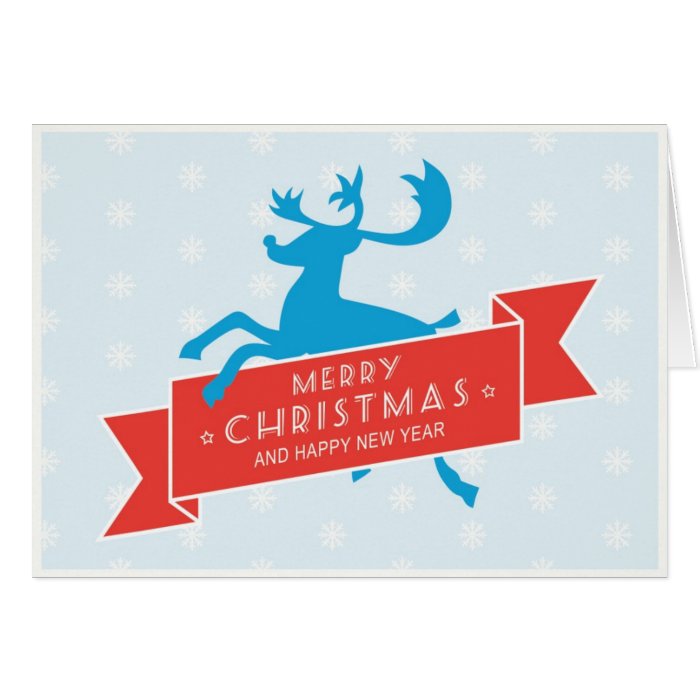 Merry Christmas and happy new year Greeting Cards