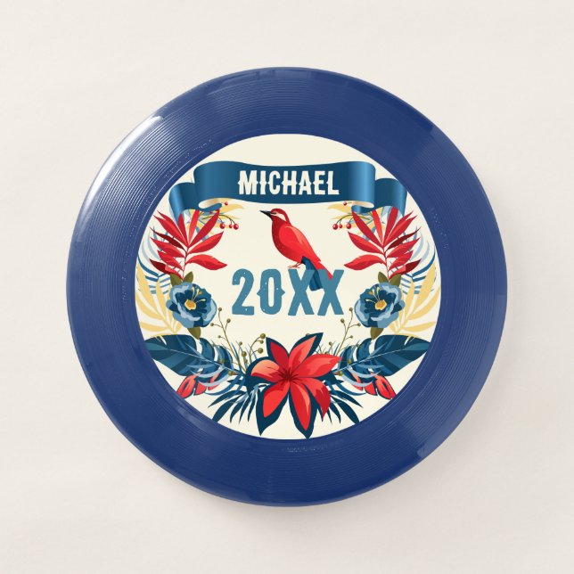 Merry Christmas and Happy New Year! Monogram Wham-O Frisbee (Front)