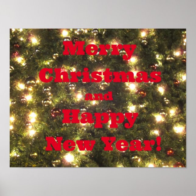 Merry Christmas and Happy New Year! Poster (Front)