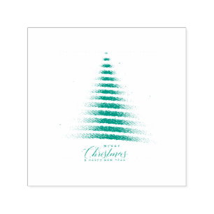 Merry Christmas and Happy New Year Self-Inking Stamp