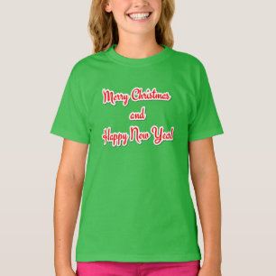 Merry Christmas and Happy New Year T-Shirt