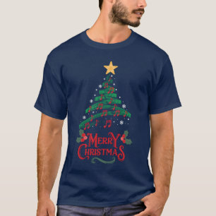 Merry Christmas and music vintage T-Shirt
