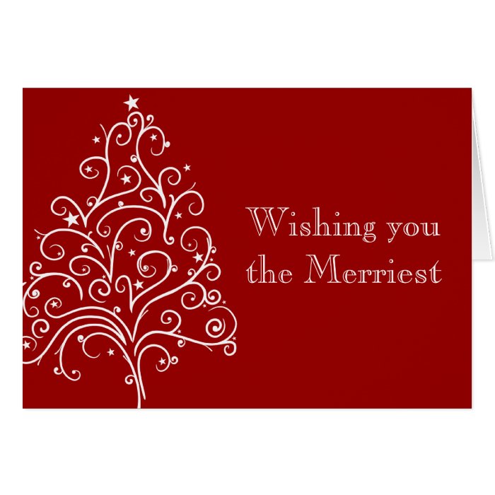 Merry Christmas and Wedding Save the Date Card