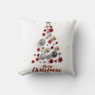 Merry Christmas and winter season  Throw Pillow