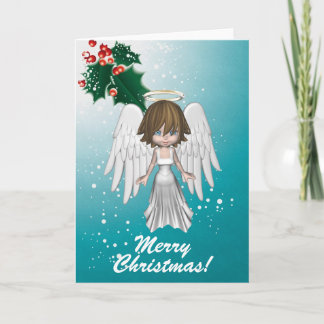 Merry Christmas Angel Card