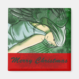 Merry Christmas Angel Magnet