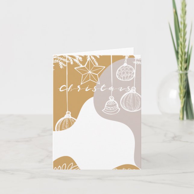 Merry Christmas  Announcement (Front)