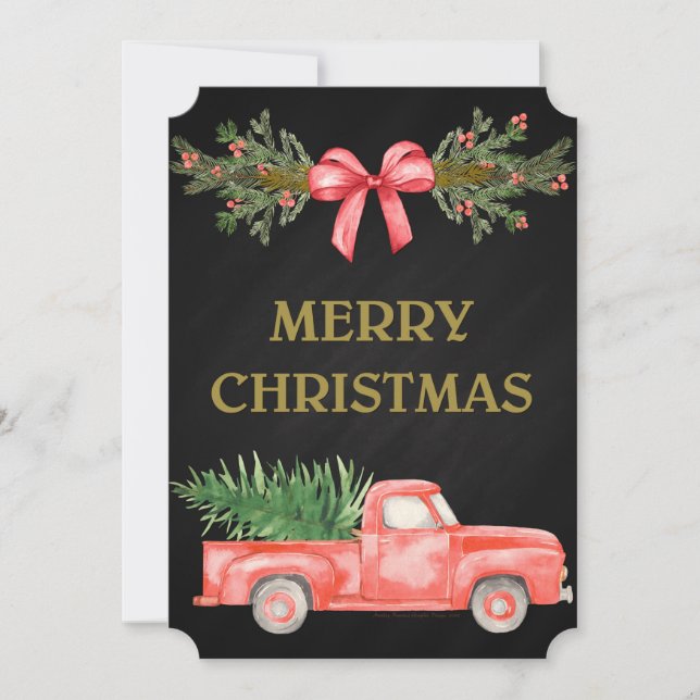 MERRY CHRISTMAS ANNOUNCEMENT (Front)