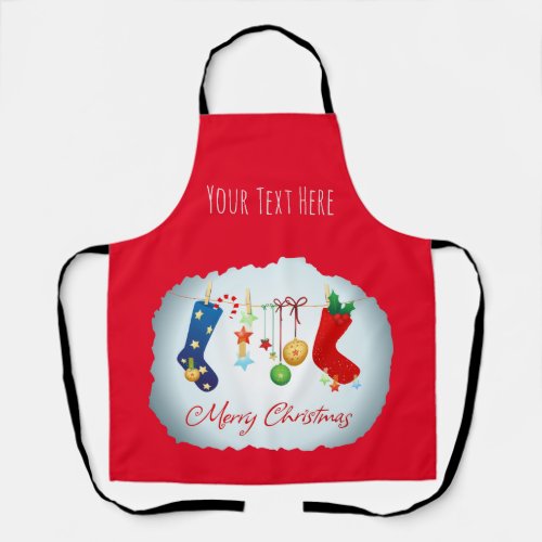 Merry Christmas  Apron