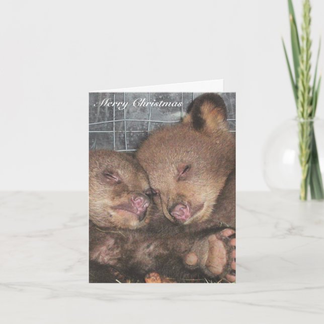 Merry Christmas - Ata & Awina Holiday Card (Front)