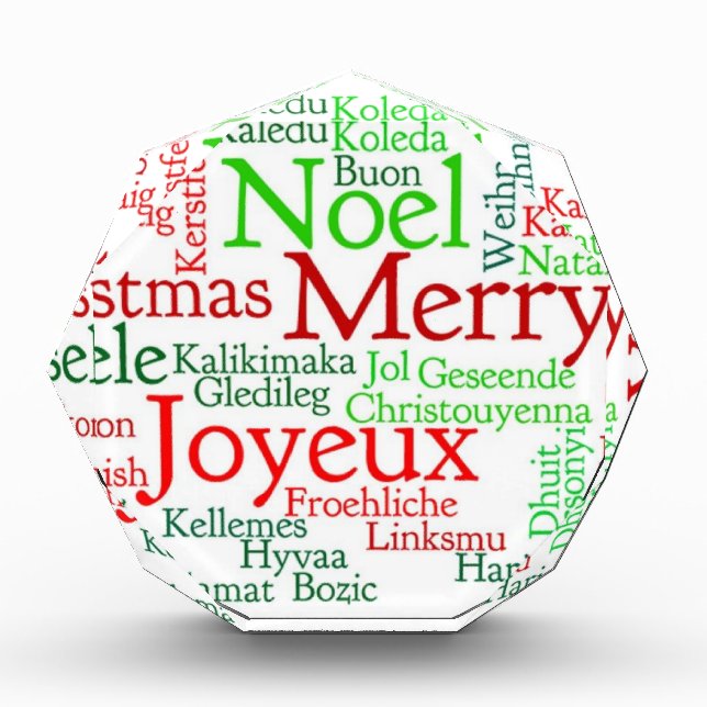 Merry Christmas Award (Front)