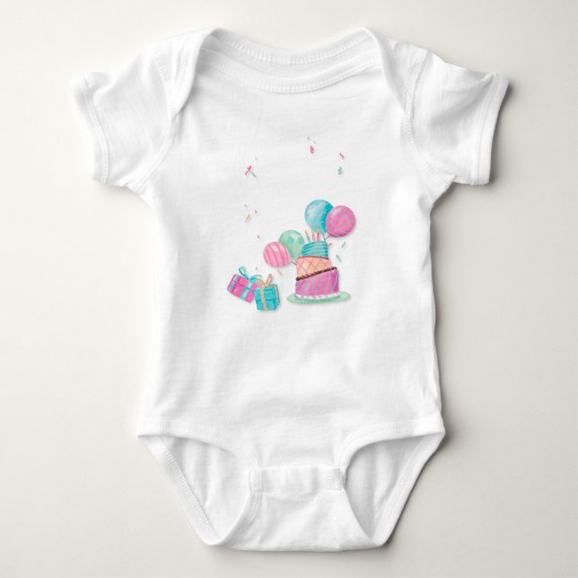 Merry Christmas Baby Bodysuit (Front)