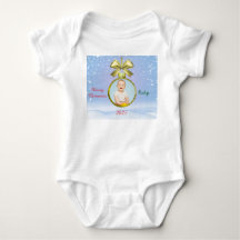 Merry Christmas Baby Photo 