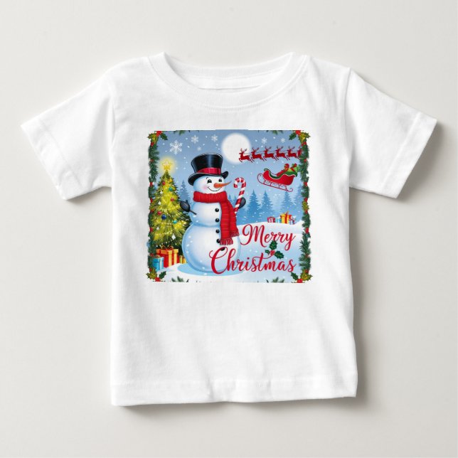 merry christmas baby T-Shirt (Front)