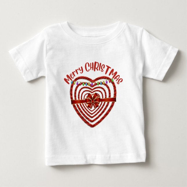 MERRY CHRISTMAS    BABY T-Shirt (Front)