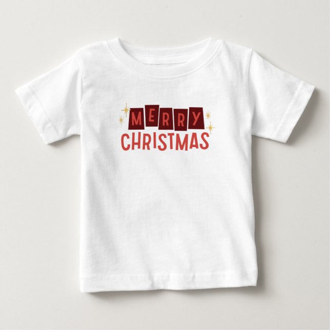Merry Christmas Baby/Toddler Shirt (Front)
