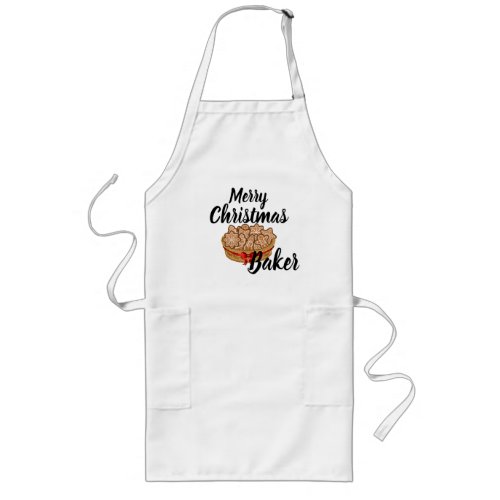 Merry Christmas Baker Apron