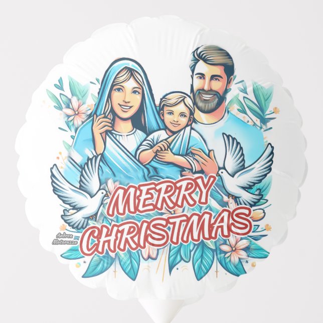 Merry Christmas  Balloon (Front)