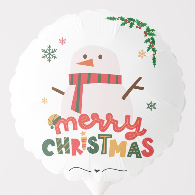 Merry Christmas Balloon (Front)