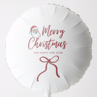 merry christmas balloon- festive holliday ballons balloon