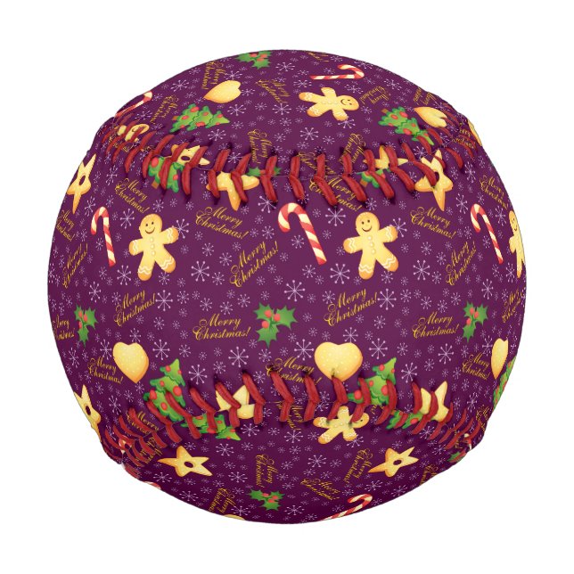 Merry Christmas Baseball (Front)