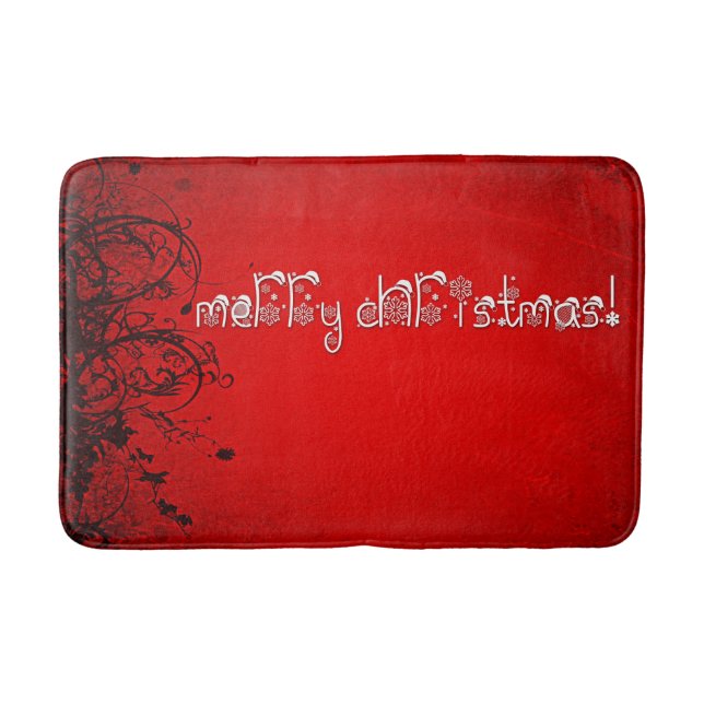 Merry Christmas Bath Mat! Bath Mat (Front)