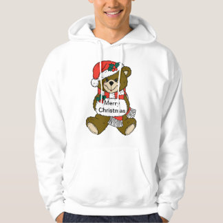 Merry Christmas Bear Hoodie
