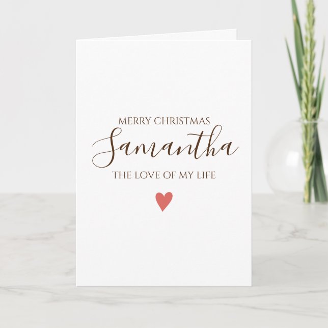 Merry Christmas! beautiful memories  Card (Front)