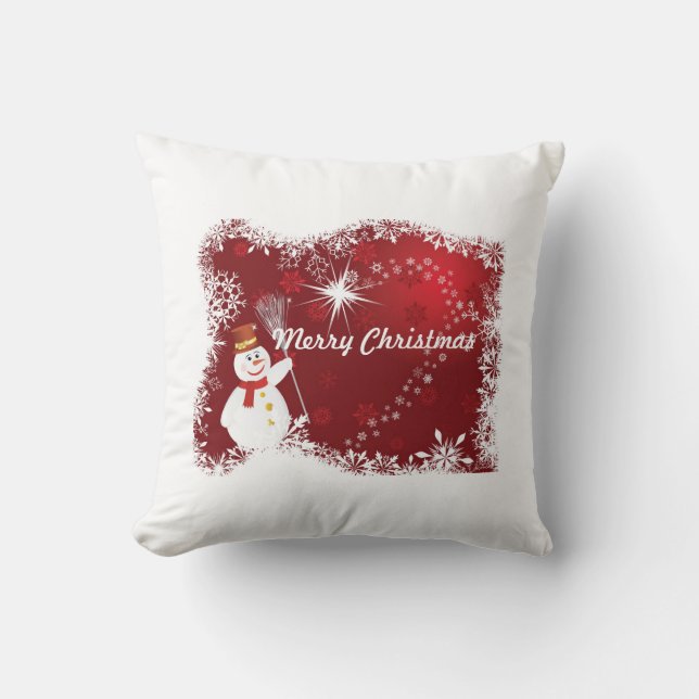 Merry Christmas Beautiful Pillow (Front)