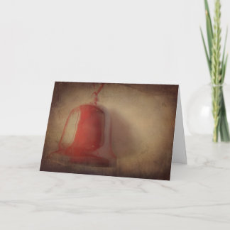 Merry Christmas Bell II Greeting Card