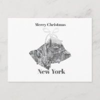 Merry Christmas Bell New York