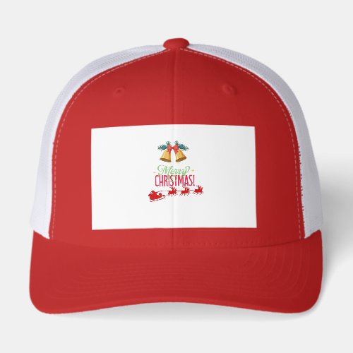 Merry Christmas – Bells & Santa Sleigh Design